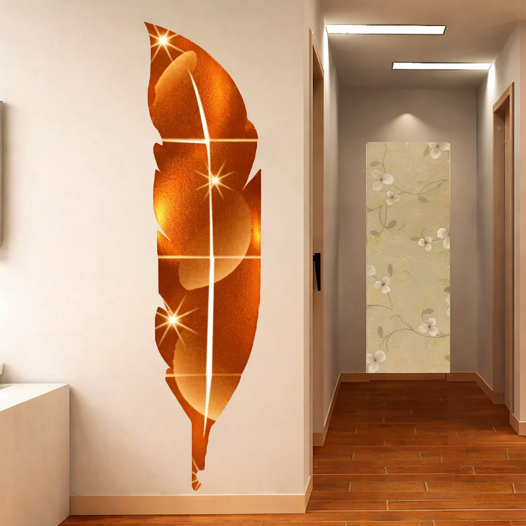Premium Acrylic Leaf Mirror