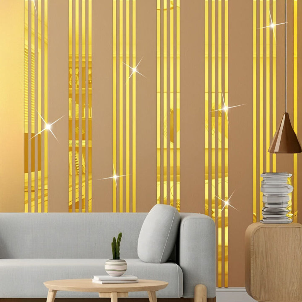 Acrylic Strips 8 feet long bundle for wall decor