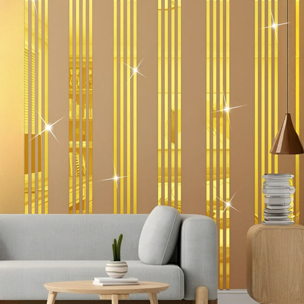 Acrylic Strips 8 feet long bundle for wall decor