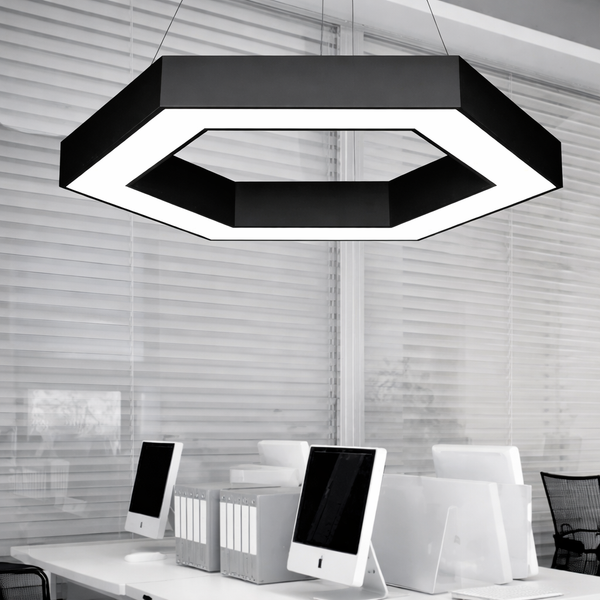 Hexagon / Honeycomb Shape Customized Profile Hanging Light